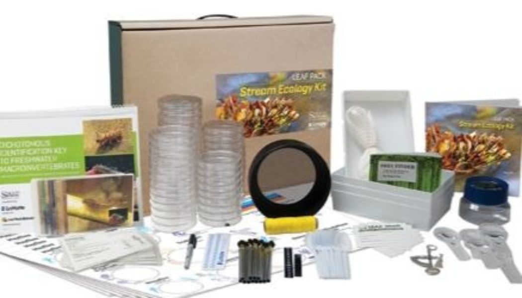 New Leaf Pack Stream Ecology Kit Featuring Sensitivity Groups